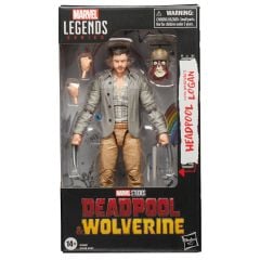 Marvel Legends Deadpool & Wolverine Movie Series: Headpool with Logan Aksiyon Figür