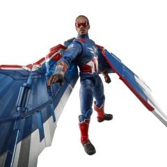 Marvel Legends Captain America Brave New World Movie Series: Captain America Deluxe Aksiyon Figür