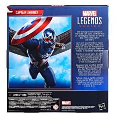 Marvel Legends Captain America Brave New World Movie Series: Captain America Deluxe Aksiyon Figür