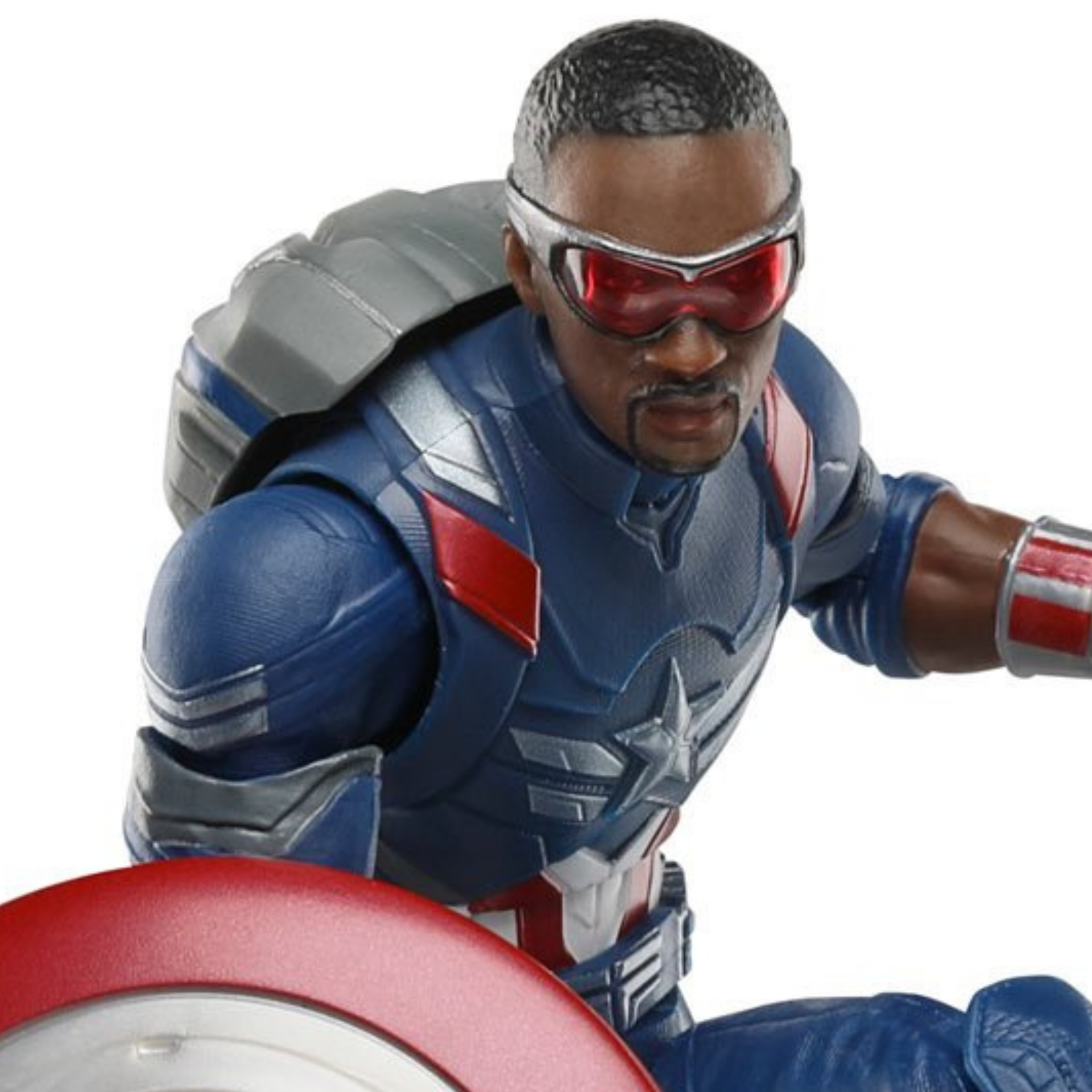 Marvel Legends Captain America Brave New World Movie Series: Captain America Deluxe Aksiyon Figür