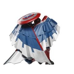 Marvel Legends Captain America Brave New World Movie Series: Captain America Deluxe Aksiyon Figür