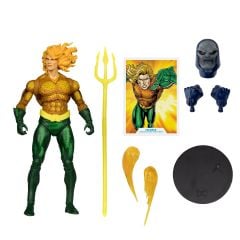 DC Multiverse Justice League Task Force: Aquaman Aksiyon Figür (Build A Figure Darkseid)