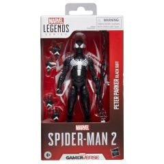 Marvel Legends Spider-Man 2 Gameverse Series: Peter Parker Black Suit Aksiyon Figür