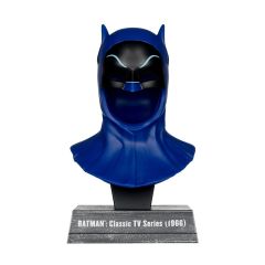 DC Multiverse + DC Direct Batman Cowl Replica Series: Batman Classic TV (1966) Aksiyon Helmeti