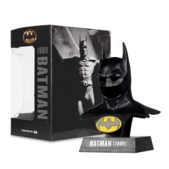 DC Multiverse + DC Direct Batman Cowl Replica Series: Batman (1989) Aksiyon Helmeti