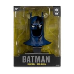 DC Multiverse + DC Direct Batman Cowl Replica Series: Batman Knightfall Aksiyon Helmeti