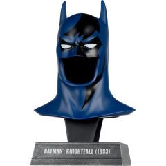 DC Multiverse + DC Direct Batman Cowl Replica Series: Batman Knightfall Aksiyon Helmeti