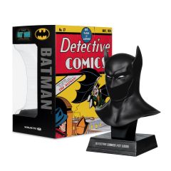 DC Multiverse + DC Direct Batman Cowl Replica Series: Batman Detective Comics 1st Appearance Aksiyon Helmeti