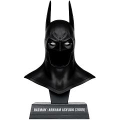 DC Multiverse + DC Direct Batman Cowl Replica Series: Batman Arkham Asylum Aksiyon Helmeti