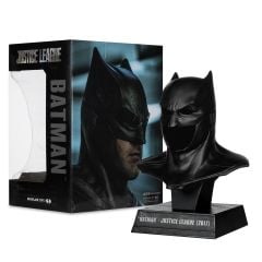 DC Multiverse + DC Direct Batman Cowl Replica Series: Batman Justice League (2017) Aksiyon Helmeti