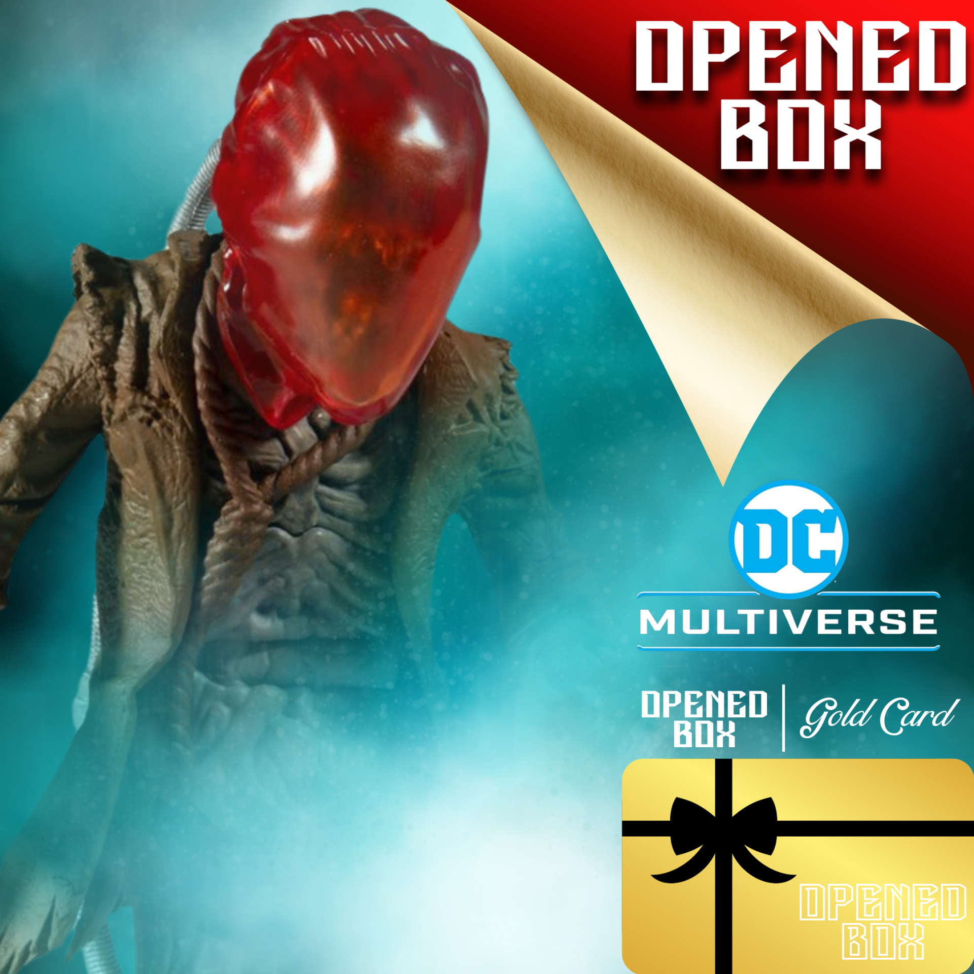 (OPENED BOX | GOLD CARD) - DC Multiverse Last Knight on Earth Series: Scarecrow Aksiyon Figür