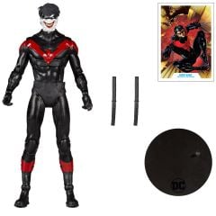 (OPENED BOX | GOLD CARD) - DC Multiverse Death Of The Family Series: Nightwing Joker Aksiyon Figür