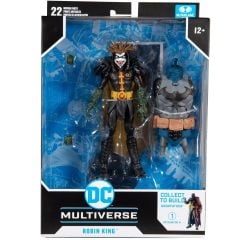 (OPENED BOX | GOLD CARD) - DC Multiverse Dark Nights Death Metal Series: Robin King Aksiyon Figür