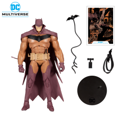 (OPENED BOX | GOLD CARD) - DC Multiverse White Knight Series: Batman Aksiyon Figür