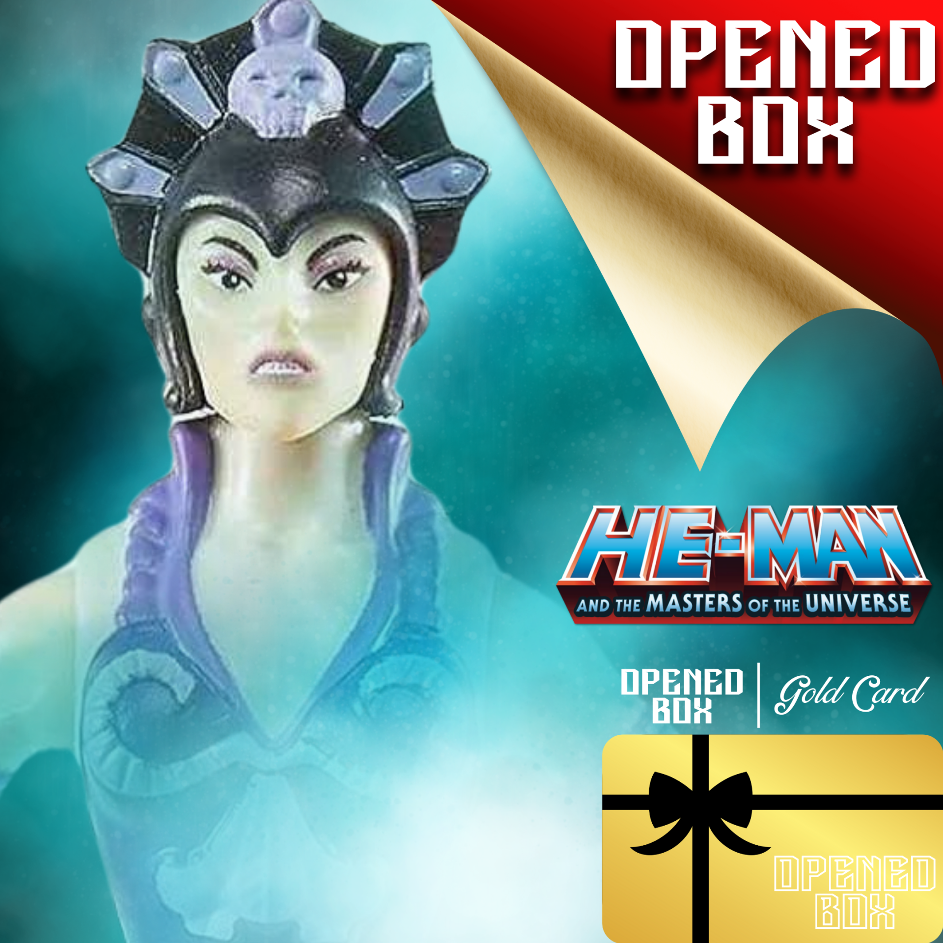 (OPENED BOX | GOLD CARD) - He-Man And The Masters Of The Universe Series: Evil-Lyn Aksiyon Figür
