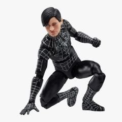 Marvel Legends Spider-Man 3 Movie Series: Black Suit Spider-Man (Tobey Maguire) Aksiyon Figür