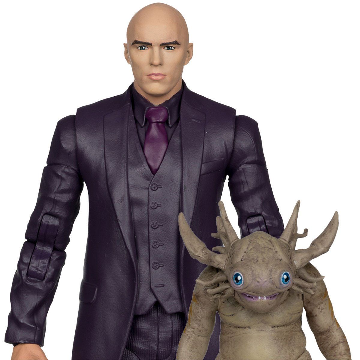 DC Multiverse Superman 2025 Movie Series: Lex Luthor & Baby Kaiju (Deluxe Theatrical Edition) Aksiyon Figür