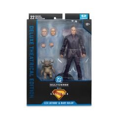 DC Multiverse Superman 2025 Movie Series: Lex Luthor & Baby Kaiju (Deluxe Theatrical Edition) Aksiyon Figür