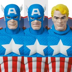 MAFEX No.217 Captain America Classic Series: Captain America Aksiyon Figür
