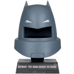DC Multiverse + DC Direct Batman Cowl Replica Series: Armored Batman The Dark Knight Returns Aksiyon Helmeti