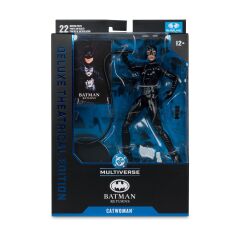 DC Multiverse Batman Returns 1992 Movie Series: Catwoman (Deluxe Theatrical Edition) Aksiyon Figür